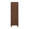 Farmhouse Style Monita Wine Cabinet With Storage Space - Walnut - Image 9
