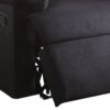 Arcadia - Woven Motion Recliner - Black - Image 8