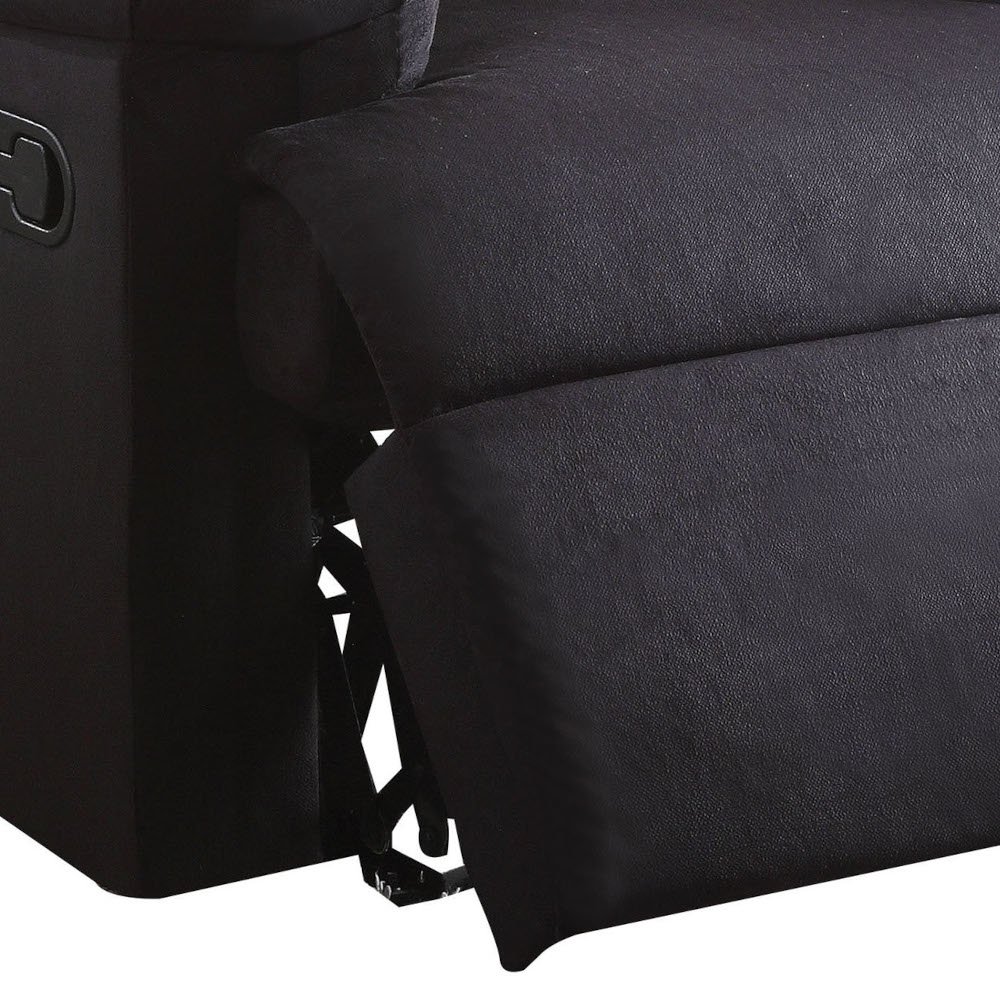 Arcadia - Woven Motion Recliner - Black - Image 8