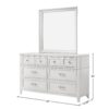 6 Drawer Dresser - White - Image 4