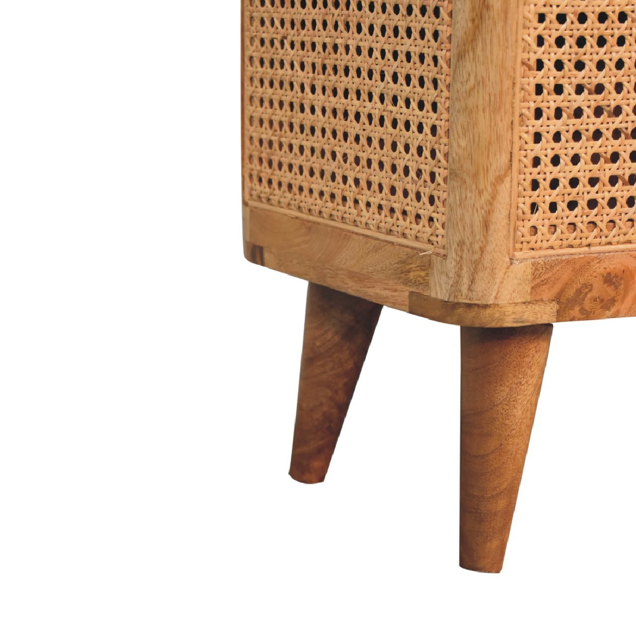Larissa - Lid Up Storage Stool - Oak - Image 8