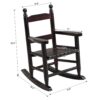 Style Children's Rocking Chair For Indoor Or Outdoor - Espresso - Image 3