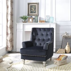 Traditional Armchair Elegant - Black