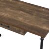 Endang - Writing Desk - Weathered Oak / Black - Image 8