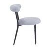 Dining Chair (Set of 2), Modern Dining Room Chairs - Black / Gray - Image 10