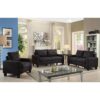 Modern Design Modular Loveseat - Black - Image 5