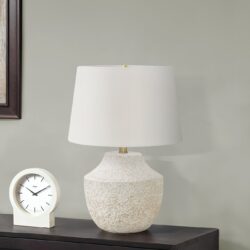 Lighting, Modern Table Lamp, Concrete - Cream