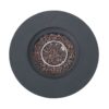 Modern Lightweight Concrete Outdoor Circular Fire Pit 50, 000 Btu - Dark Gray - Image 13