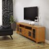 Cosmopolitan - Wide TV Media Stand - Light Golden Brown - Image 8