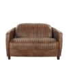 Brancaster - Top Grain Leather Living Room Set - Brown - Image 5