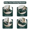 Compressed Sofa, Large Sectional Couches For Living Room, - Green - Image 7