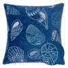 Seashells Pillow Cover With Matching Back - Indigo - Image 6