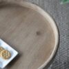 Large Distressed Side Table - White - Image 6