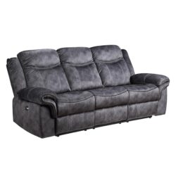 Jimny - Domino Power Reclining Sofa - Granite