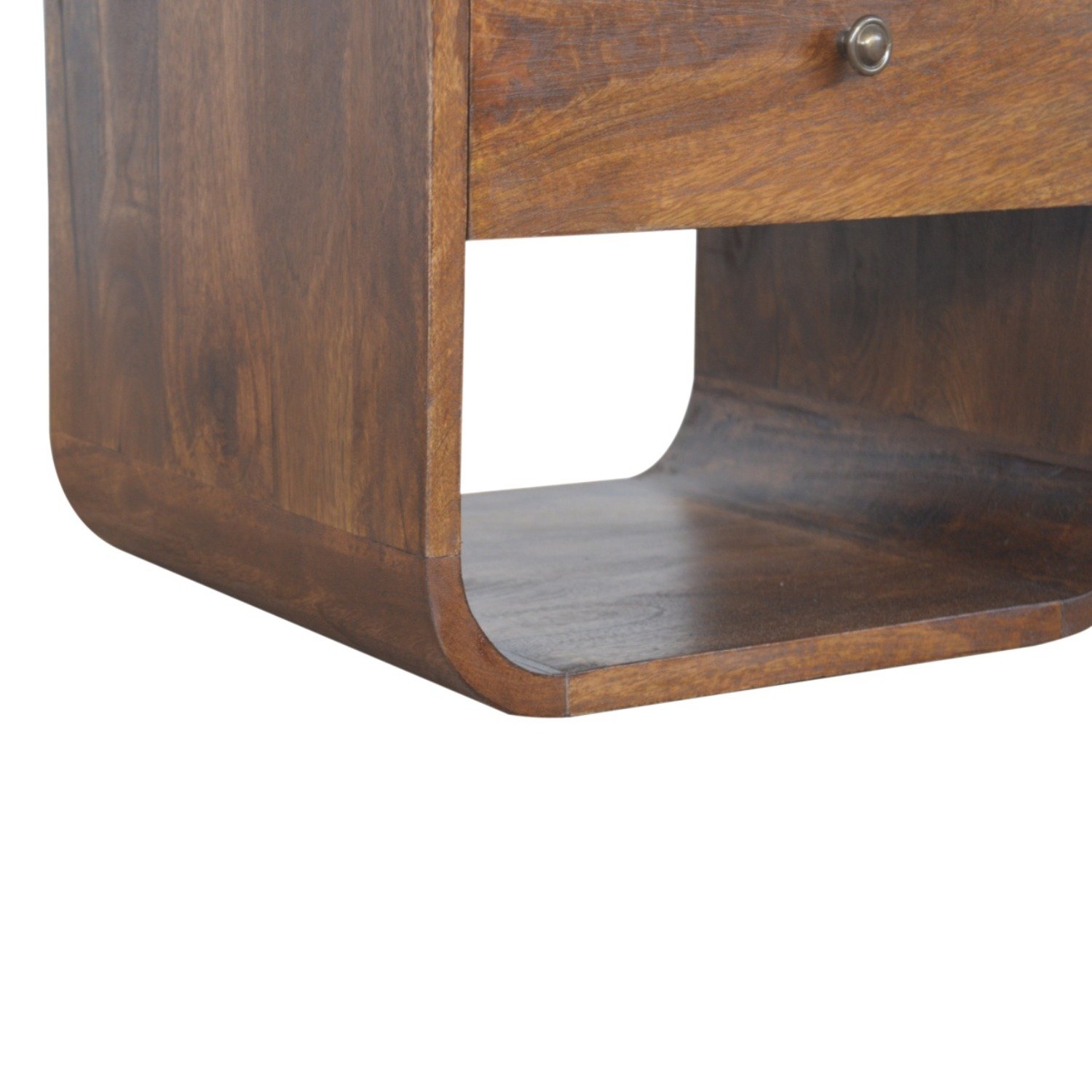 Curved Edge Nightstand - Chestnut - Image 18