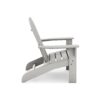 Adirondack Chair Premium HDPE Poly Lumber For Pool, Patio, And Garden Elegance - Dark Gray - Image 3