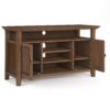 Amherst - TV Media Stand - Rustic Natural Aged Brown - Image 6