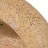 Cement Round Water Fountain With Light And Pump - Beige / Yellow - Image 6