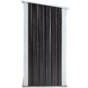 Log Storage Shed, Log Holder With Roof, Log Storage Shed, Firewood Rack For Backyard Garden Patio Porch, Anthracite Galvanized Steel - Black - Image 3