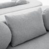 Boneless - Couch Modular Sectional Sofa With Deep Seating And Curved Design - Gray - Image 19