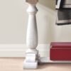 Sofa Tabe 30" Height Pedestal Table Leg Farmhouse Design Retro Design Living Room - Antique Dark Oak / Antique White - Image 4