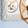 3 Light Farmhouse Chandelier, Rope Chandelier Globe Hanging Light Fixture With With Adjustable Chain For Kitchen, Bulb Not Included - Beige Brown - Image 8