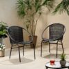 Java - Chair With Comfortable Design - Black - Image 2