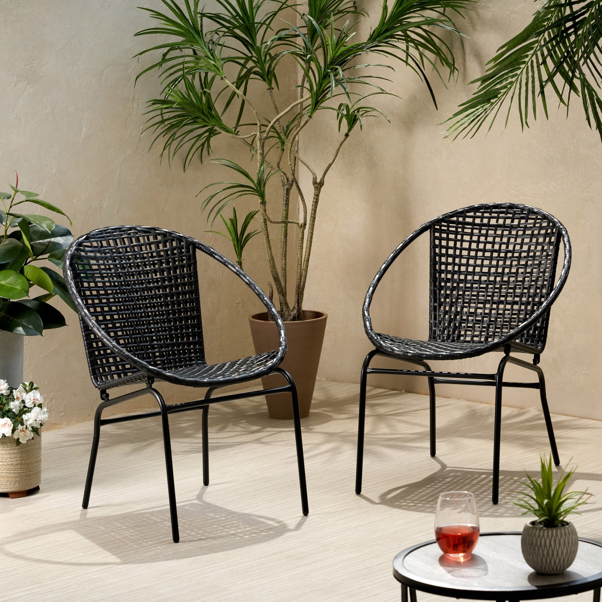 Java - Chair With Comfortable Design - Black - Image 2