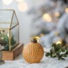 Christmas Ball Ornaments, Glass Decorative Hanging Ball Christmas Tree Ornaments For Holiday Party Decorations (Set of 12) - Gold - Image 5