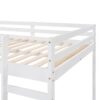 Full Loft Bed With Slide, Multifunctional Design - White - Image 6