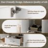 20.28" Bathroom Vanity With Sink & Storage - White - Image 9