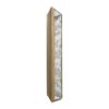 Antique Rectangle Mirror With Floral Accents, Mirrored Display Tray, Wall Mirror - Silver - Image 6