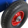 Heavy Duty Panel Dolly With 2 Handles, 10" Solid Rubber Tires, 1000 Lbs Capacity, All Terrain For Drywall & Doors - Blue - Image 16