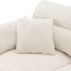Modern Convertible Sectional Sofa L Shaped Reversible Couch Set With Free Pillows 5 Seat Cloud With Ottoman - Beige - Image 10