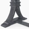 Devingo - Extendable Dining Table Rustic Style - Gray - Image 7