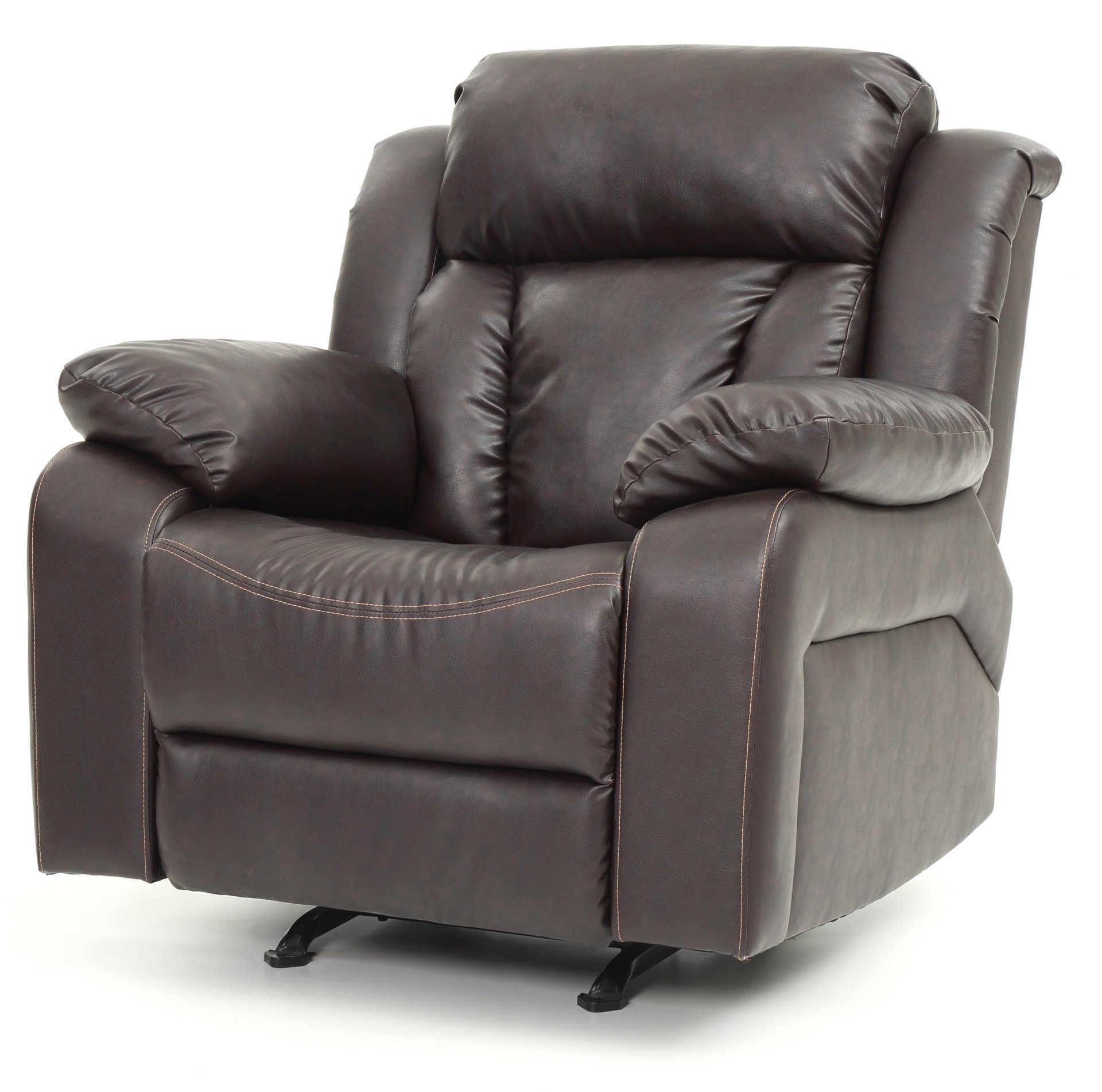 Daria - Rocker Recliner - Dark Brown - Image 4