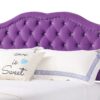Full Bed Transitional Upholstered - Purple - Image 5