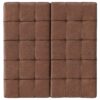 Laura - Lift Top Storage Ottoman - Brown - Image 4
