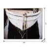 Large And Rectangular Wall Art With Frame, Wall Decor For Living Room - White / Blue - Image 8