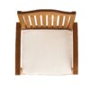 Della - Wood Armchair (Set of 2) Outdoor Dining Chairs - Cream - Image 11