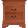 Louis Phillipe - Elegant Nightstand - Oak - Image 2