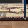 Tribes - 2' X 3' Southwest Area Rug - Beige, Polyester - Image 3