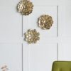 3 Piece Succulent Wall Plaque - Gold - Image 3