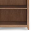 Amherst - 5 Shelf Bookcase - Rustic Natural Aged Brown - Image 4