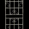 4 Pack Metal Garden Trellis Rustproof For Climbing Plants Outdoor Flower Support - Cream White - Image 13