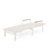 Oxton - Chaise Lounge Stylish Outdoor Seating - White - Image 6