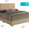 Full Bed Charming Casual - Beige - Image 9