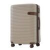 4 Piece Luggage Set Suitcase Set, Abs Hard Shell Lightweight Expandable Travel Luggage With 4 Packing Cubes, Tsa Lock, Spinner Wheels (16 / 20 / 24 / 28) - Khaki - Image 8