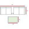 4 Seat Outdoor Conversation Set With Cushions And Tables - Gray Mix - Image 5