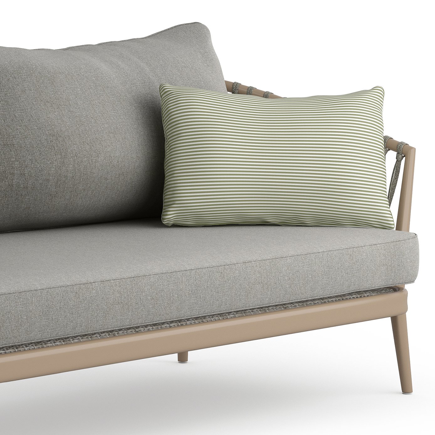 Belize - Outdoor Sofa - Sand Drift - Image 2